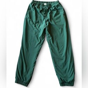 Women’s Gap Gapfit Reversible Fleeced Lined Joggers Army Green Size Medium
